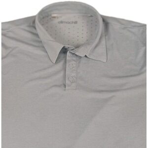 Climachill Polo‎ Shirt Men's Large Gray Performance Golf Stretch